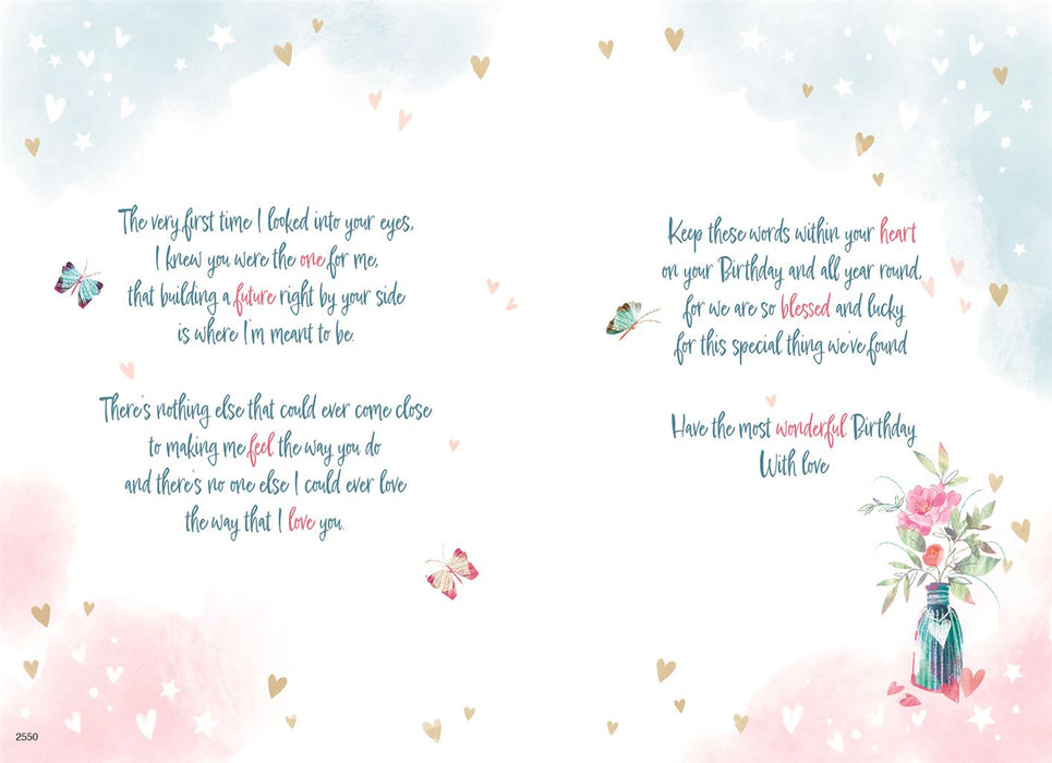 ICG 'To My Beautiful Wife' Birthday Card