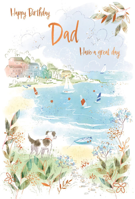 ICG 'Dad Have A Great Day' Birthday Card