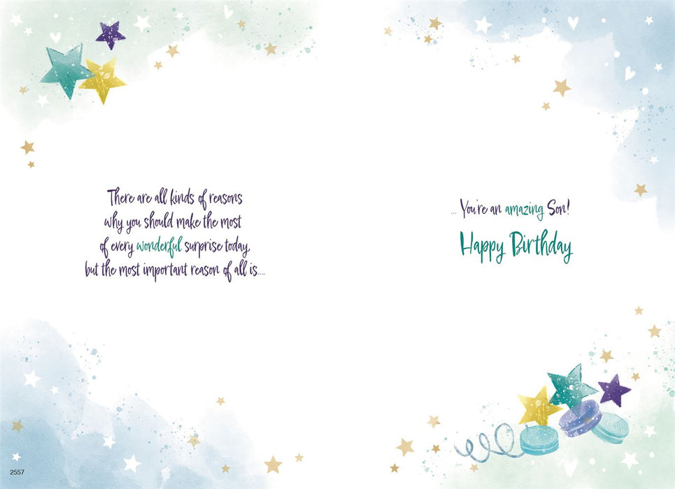 ICG 'For You Son' Birthday Card