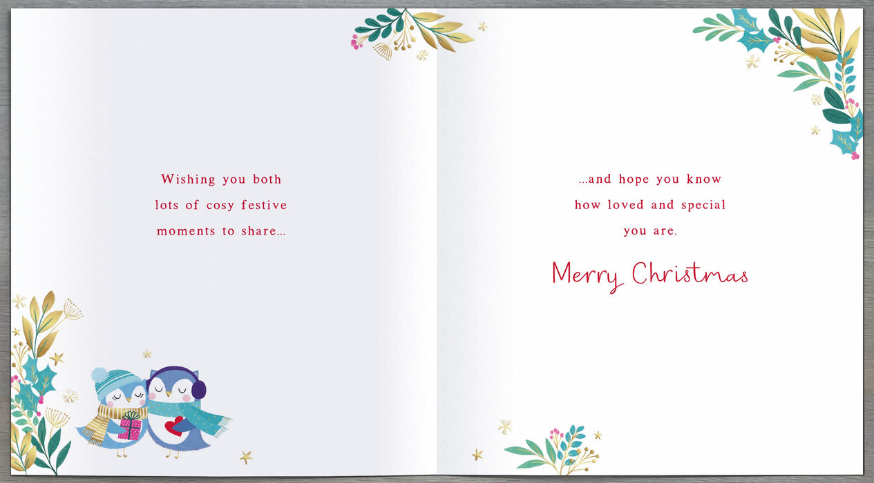UKG Carlton Core Line Nan & Grandad Conv Christmas Card