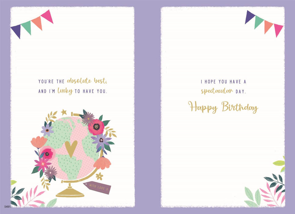 ICG 'For My Best Friend' Birthday Card