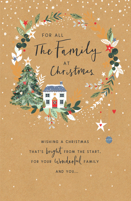 UKG 'For All The Family' Christmas Card