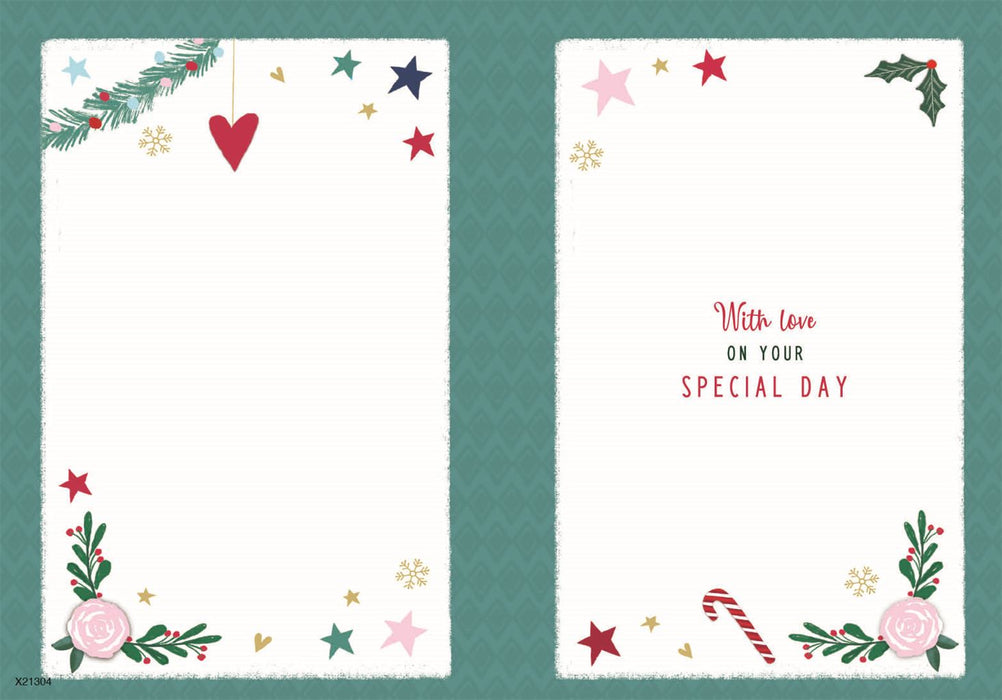 ICG Happy December Birthday - Pink Card