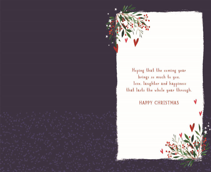 ICG 'Open  Snow Globe/Tree 'Christmas Card