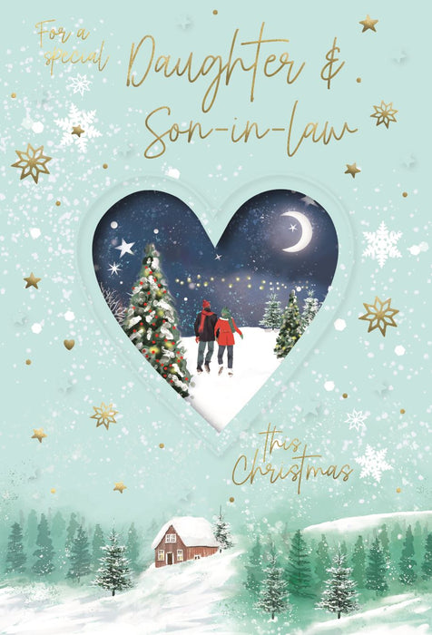 ICG 'For A Special Daughter & Son-in-law' Christmas Card