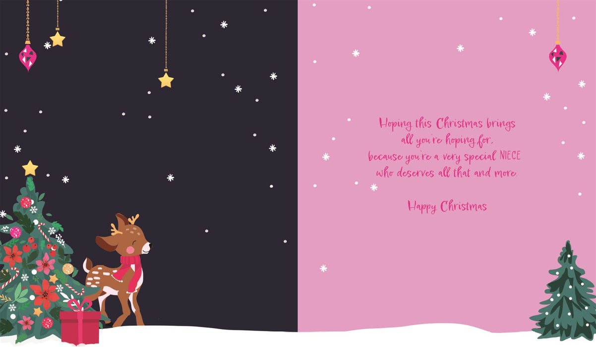 ICG 'For A Lovely Niece' Christmas Card