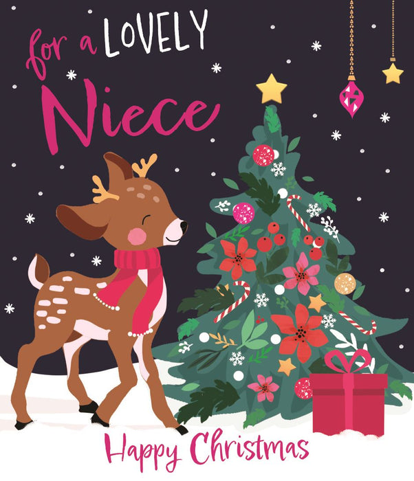 ICG 'For A Lovely Niece' Christmas Card