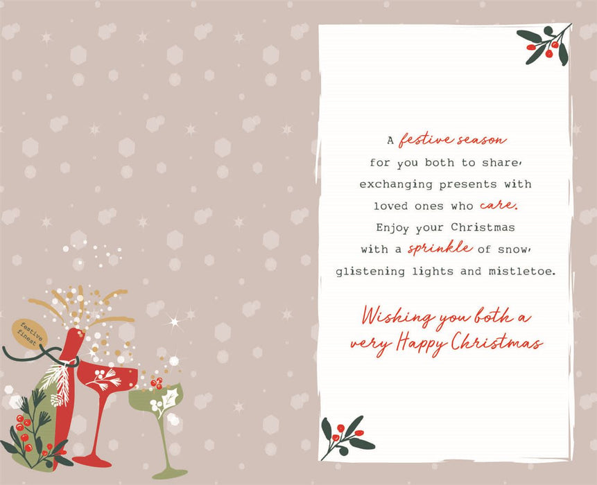 ICG 'For A Lovely Sister & Brother-In-Law' Christmas Card