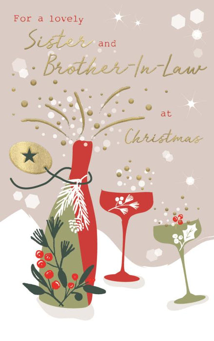 ICG 'For A Lovely Sister & Brother-In-Law' Christmas Card