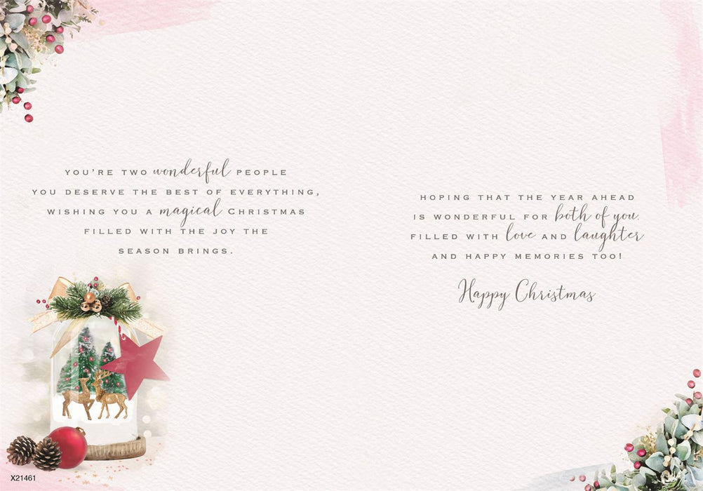 ICG 'To A Wonderful Sister & Brother-In-Law' Christmas Card