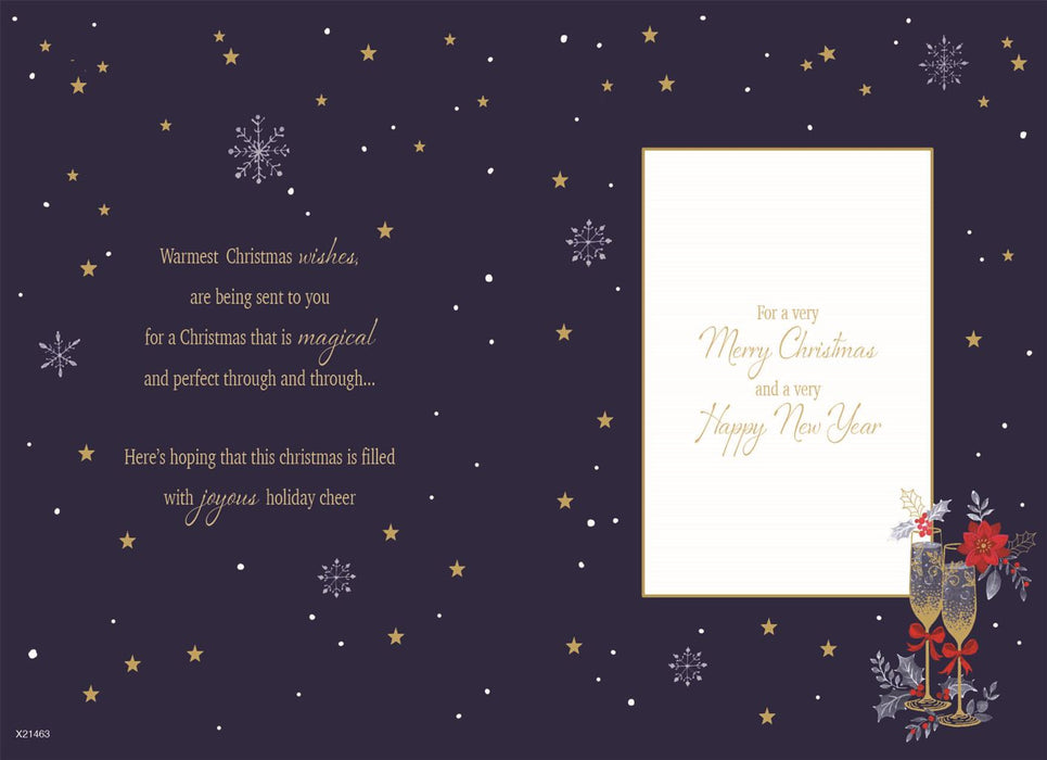 ICG 'To a Lovely Sister & Brother-In-Law At Christmas' Christmas Card