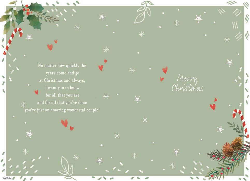 ICG 'For A Special Son And Daughter-In-Law' Christmas Card