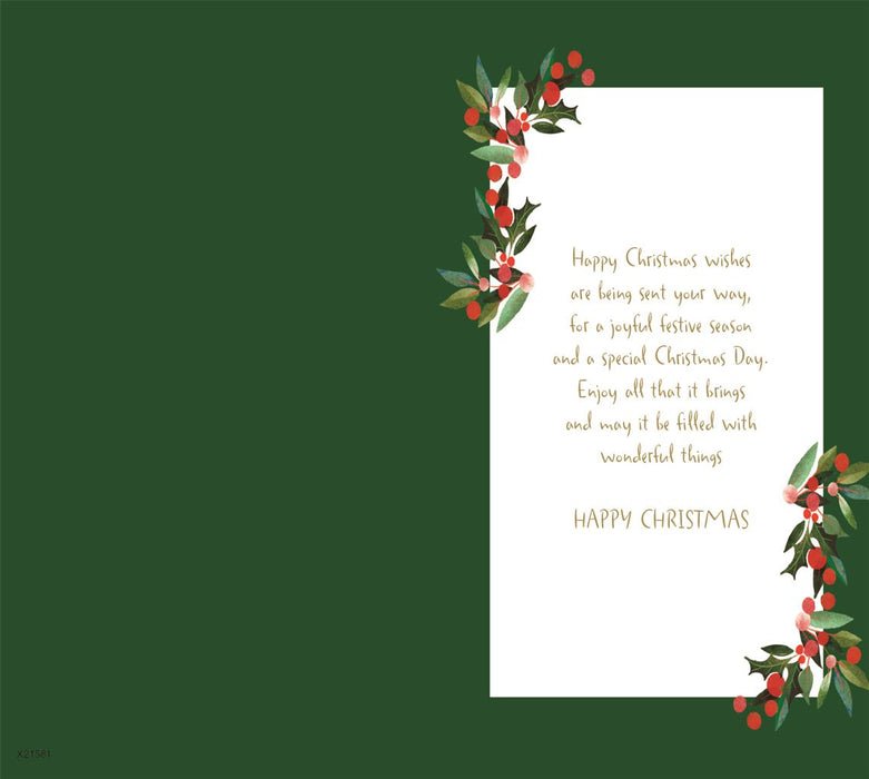 ICG 'For All The Family At Christmas' Christmas Card