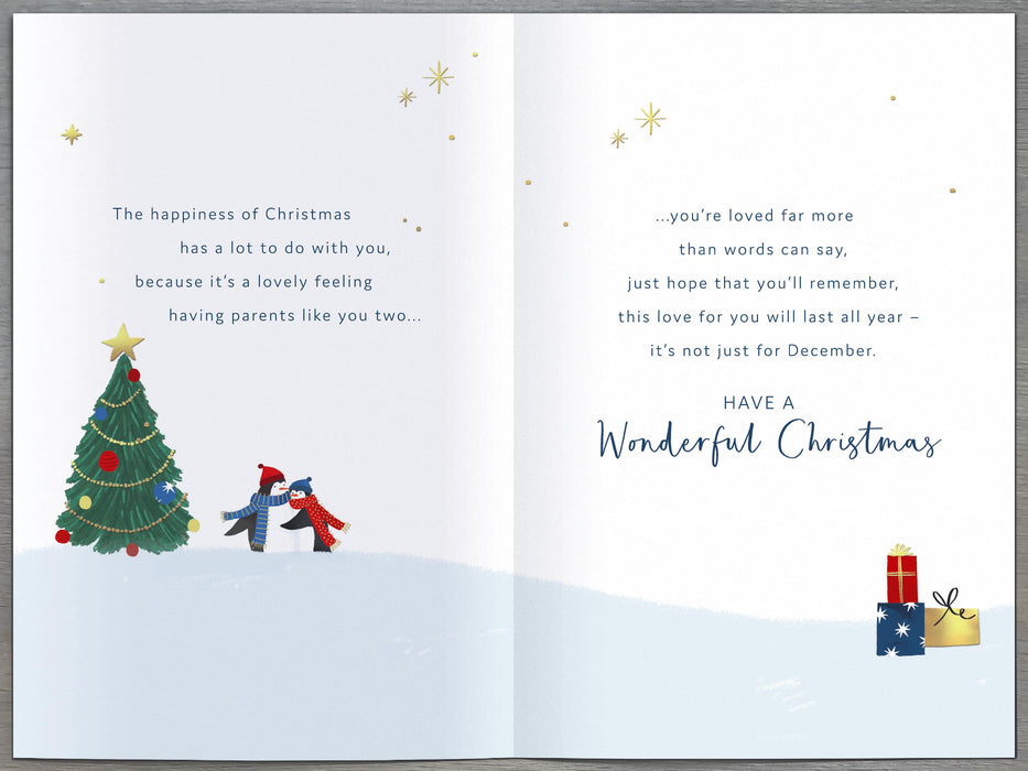 UKG 'For You Mum & Dad' Christmas Card