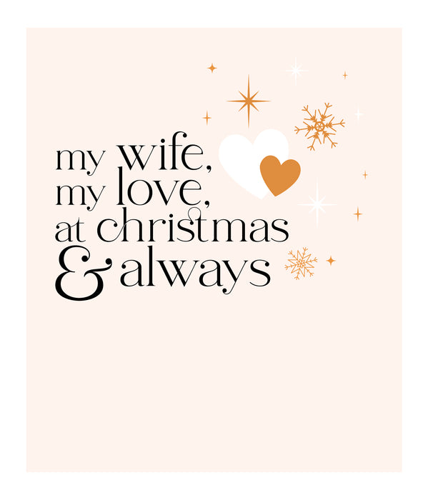 UKG 'My Wife My Love' Christmas Card