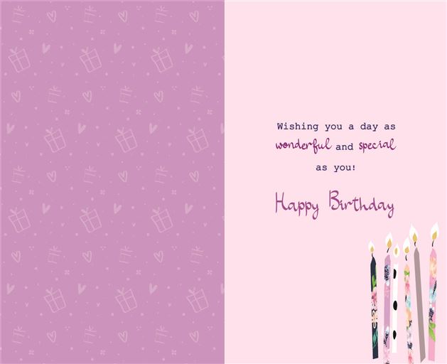 ICG 'Birthday Female Sabina' Birthday Card