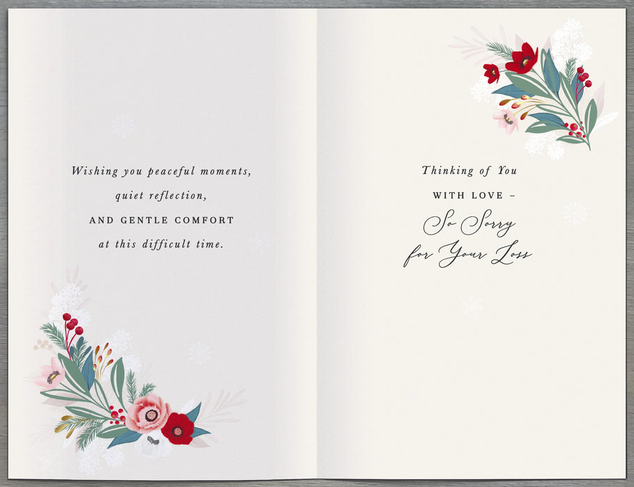 UKG 'Thinking Of You With Sympathy' Christmas Card