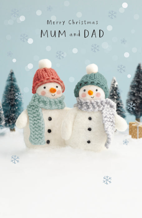 UKG Mum & Dad Christmas Card