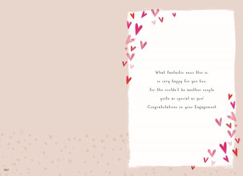 ICG 'To A Special Son And His Fiancée' Engagement Card