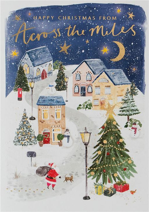 Paperlink 'From Across The Miles' Christmas Card