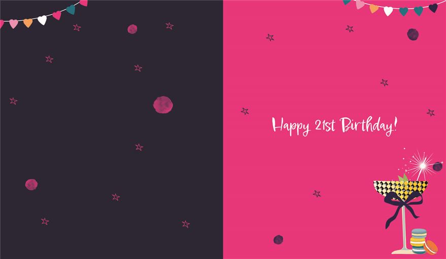 ICG '21 Today Female' Birthday Card