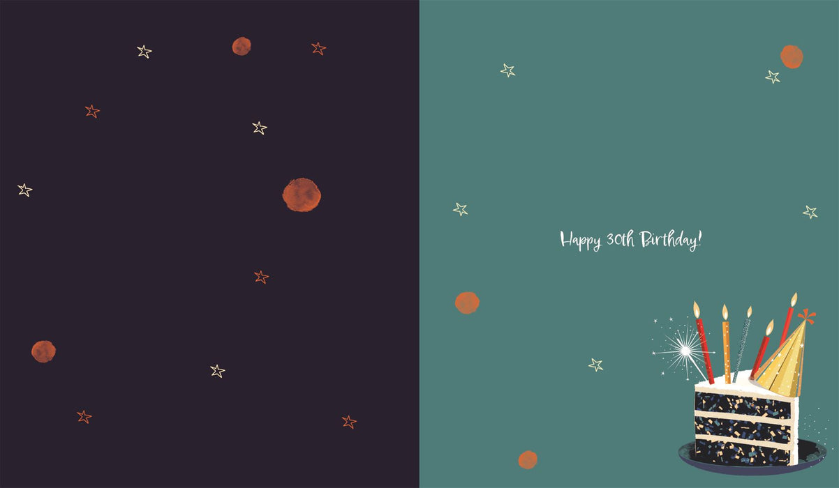 ICG '30th' Birthday Card