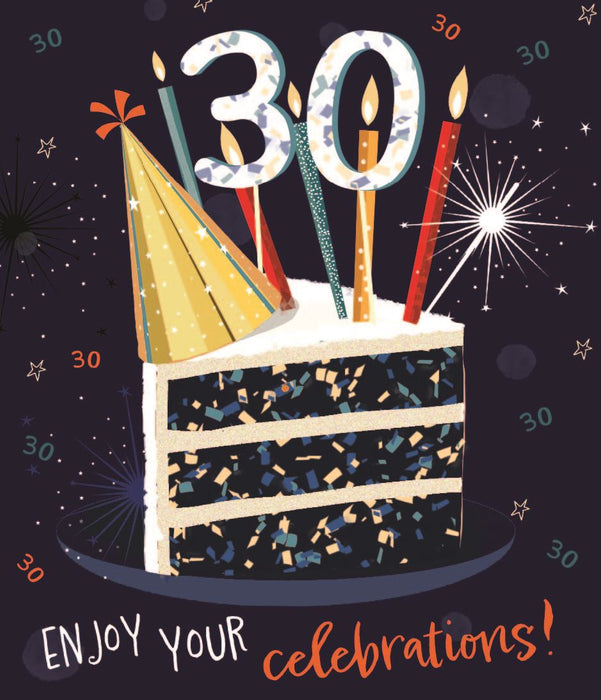 ICG '30th' Birthday Card