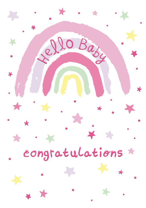 ICG 'Hello Baby Congratulations' New Baby Card
