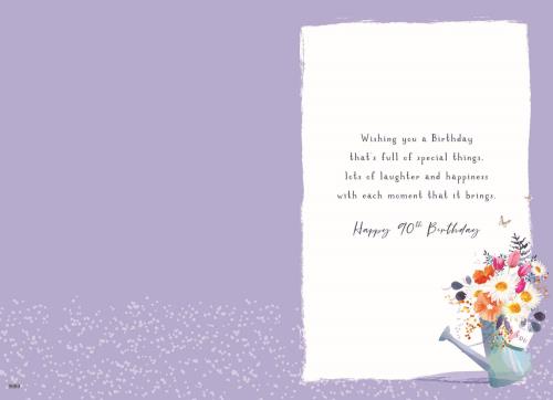 ICG 'Happy 90th Birthday' Birthday Card