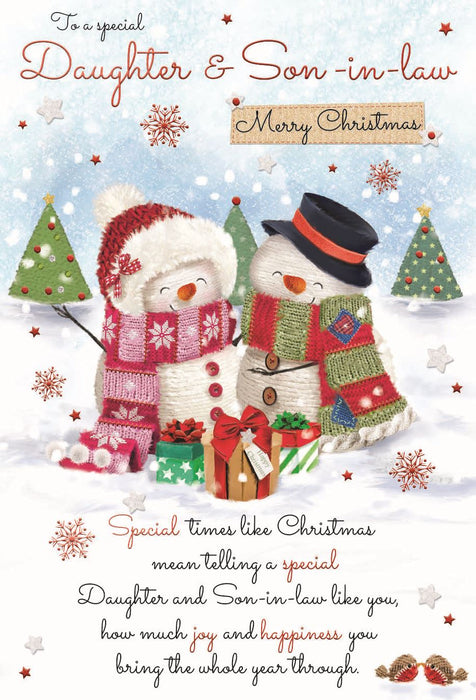 ICG 'To A Special Daughter And Son-In-Law Christmas' Christmas Card