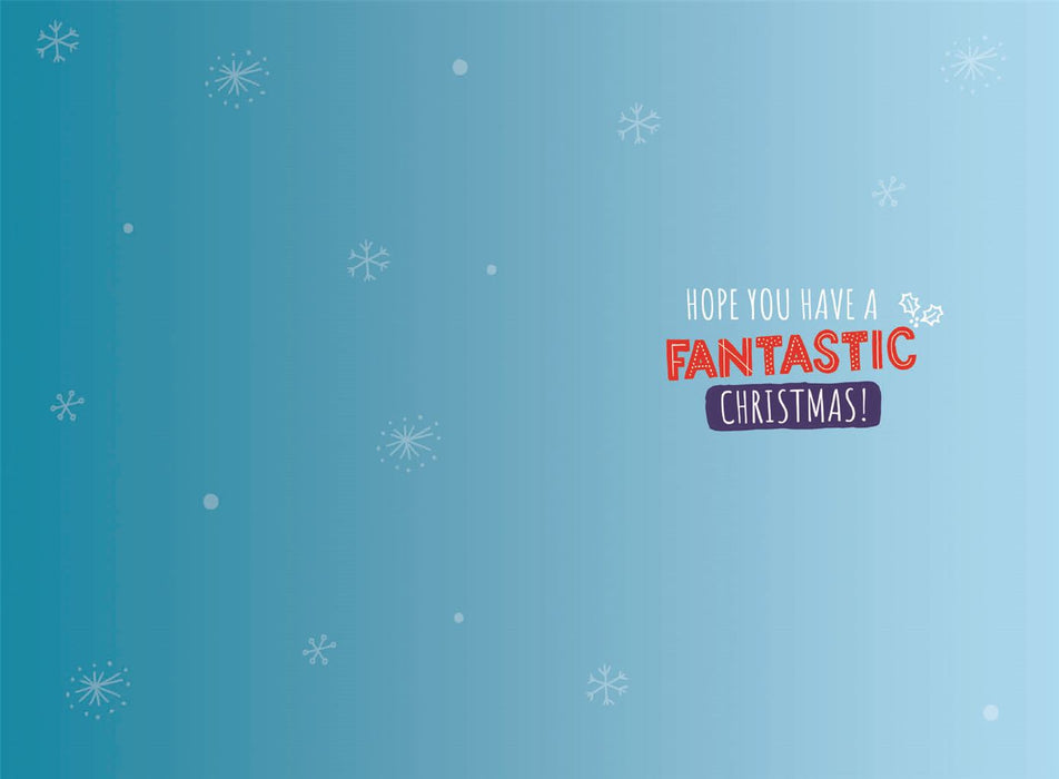 ICG 'To A Brilliant Grandson' Christmas Card