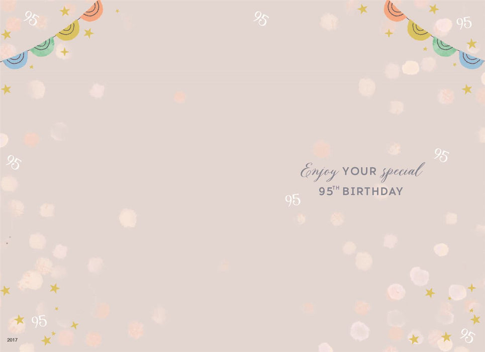 ICG 'Happy 95th Birthday' Birthday Card