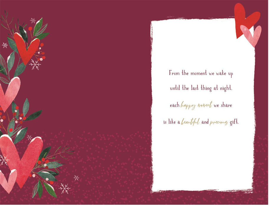 ICG 'To A Lovely Wife At Christmas Time' Christmas Card