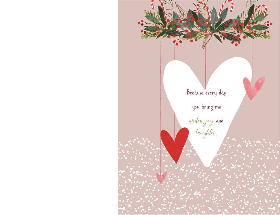ICG 'To A Lovely Wife At Christmas Time' Christmas Card