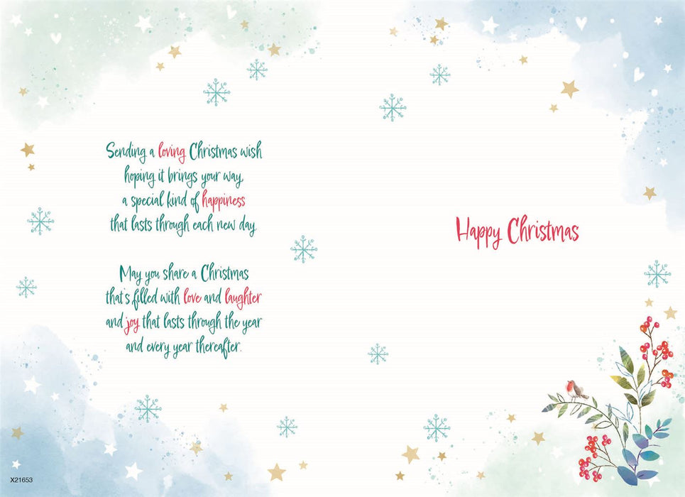 ICG 'For A Special Granddaughter and Her Family' Christmas Card