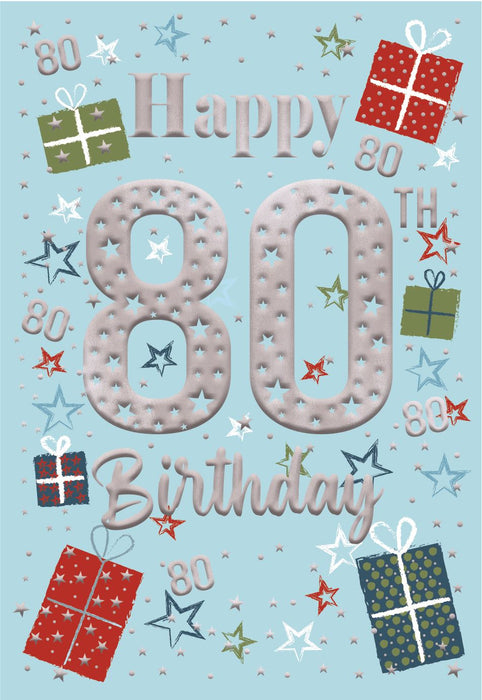 ICG 'Happy 80th' Birthday Card