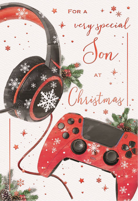 ICG 'For A Very Special Son At Christmas' Christmas Card