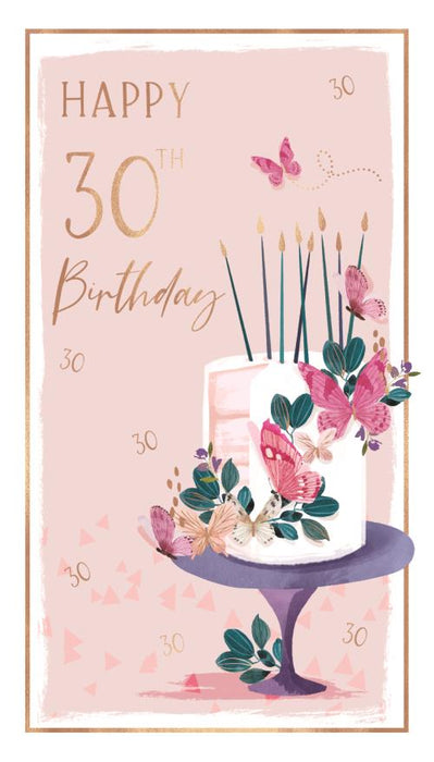 ICG '30th Female' Birthday Card