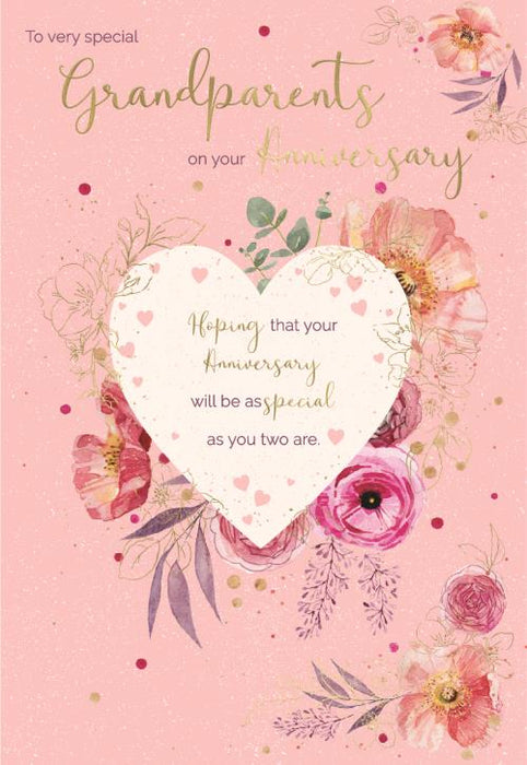 ICG 'To Very Special Grandparents' Anniversary Card