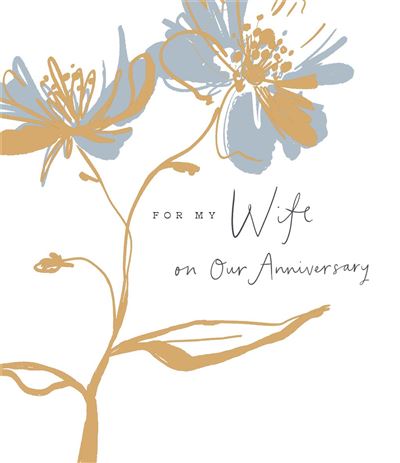 UKG 'For My Wife On Our Anniversary' Card