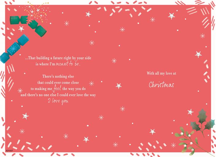 ICG 'For The One I Love at Christmas' Christmas Card