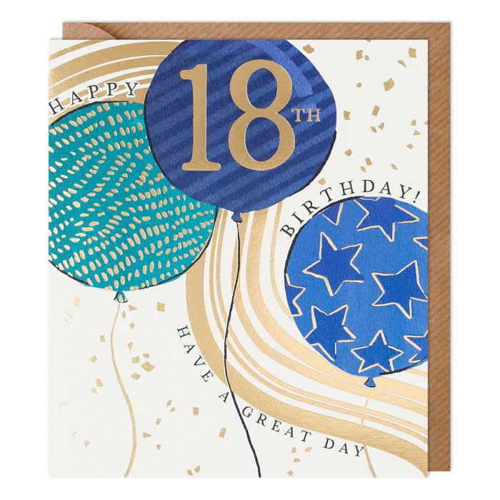 Paperlink '18th Birthday' Birthday Card