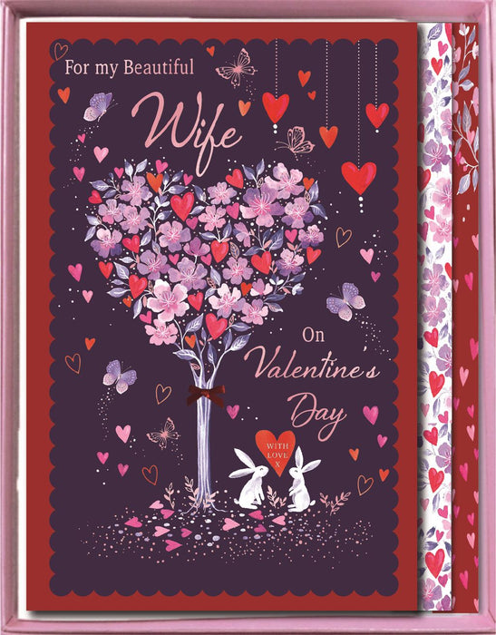 ICG 'For My Beautiful Wife' Boxed Valentine Card
