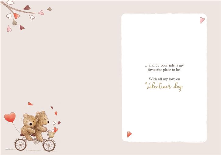ICG 'For My Wonderful Husband' Valentine Card