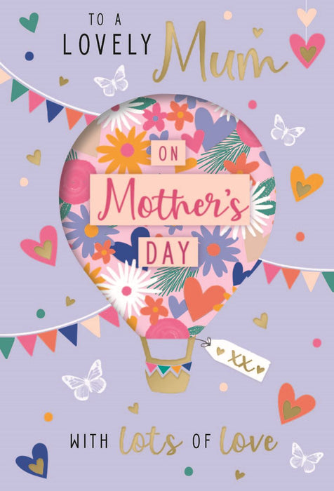 ICG 'To A Lovely Mum' Mother's Day Card