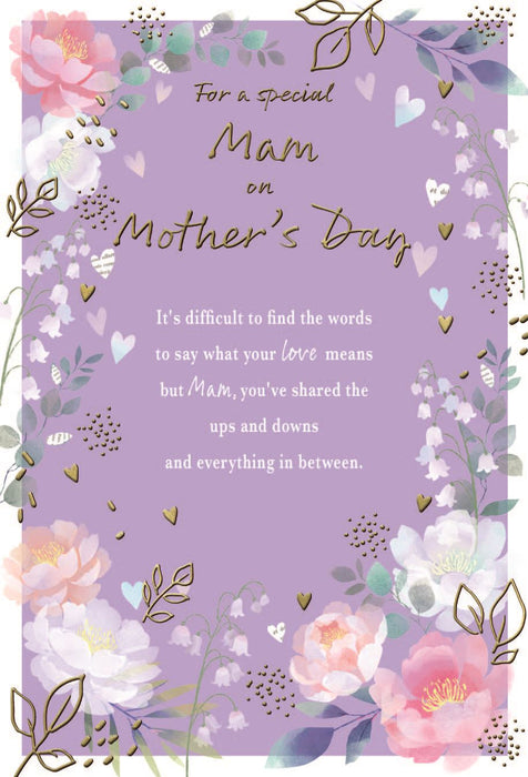 ICG 'For A Special Mam' Mother's Day Card