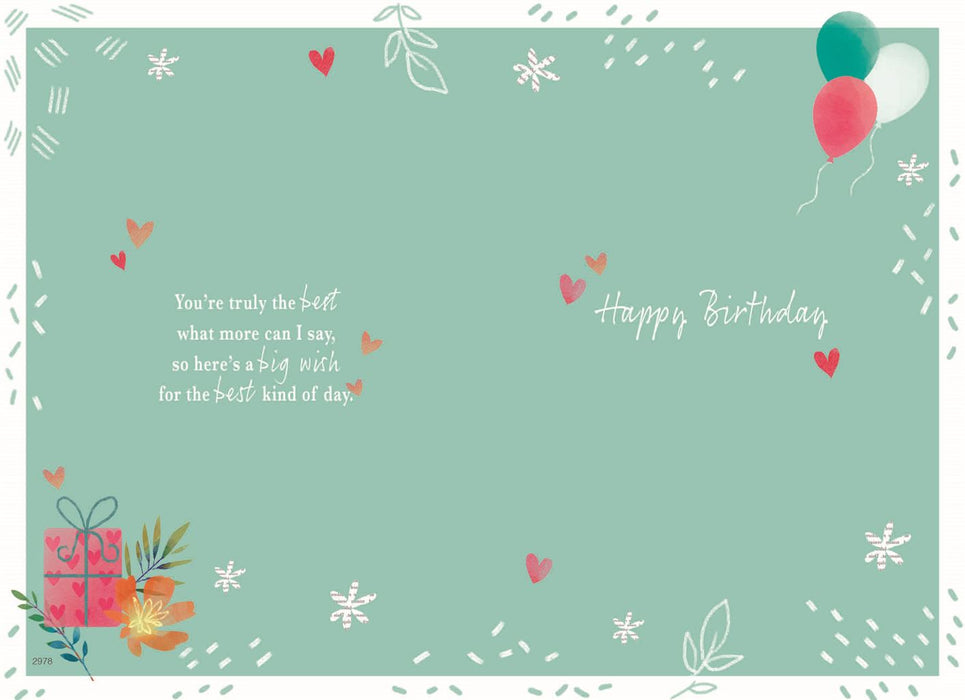 ICG 'For A Great Sister' Birthday Card