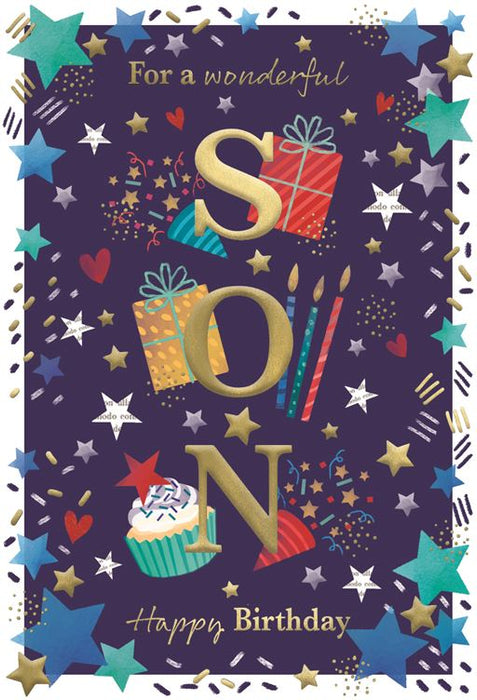 ICG 'For A Wonderful Son' Birthday Card