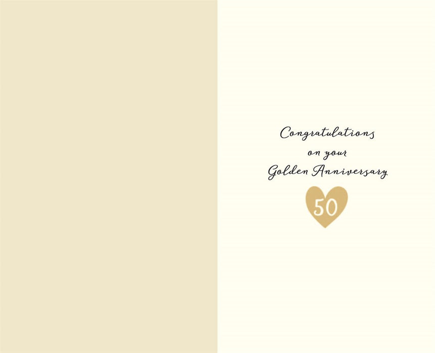 ICG '50 Happy Anniversary' Anniversary Card