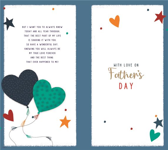 ICG 'For My Wonderful Husband' Fathers Day Card